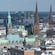 The city of Hamburg, Germany featuring modern and older architecture